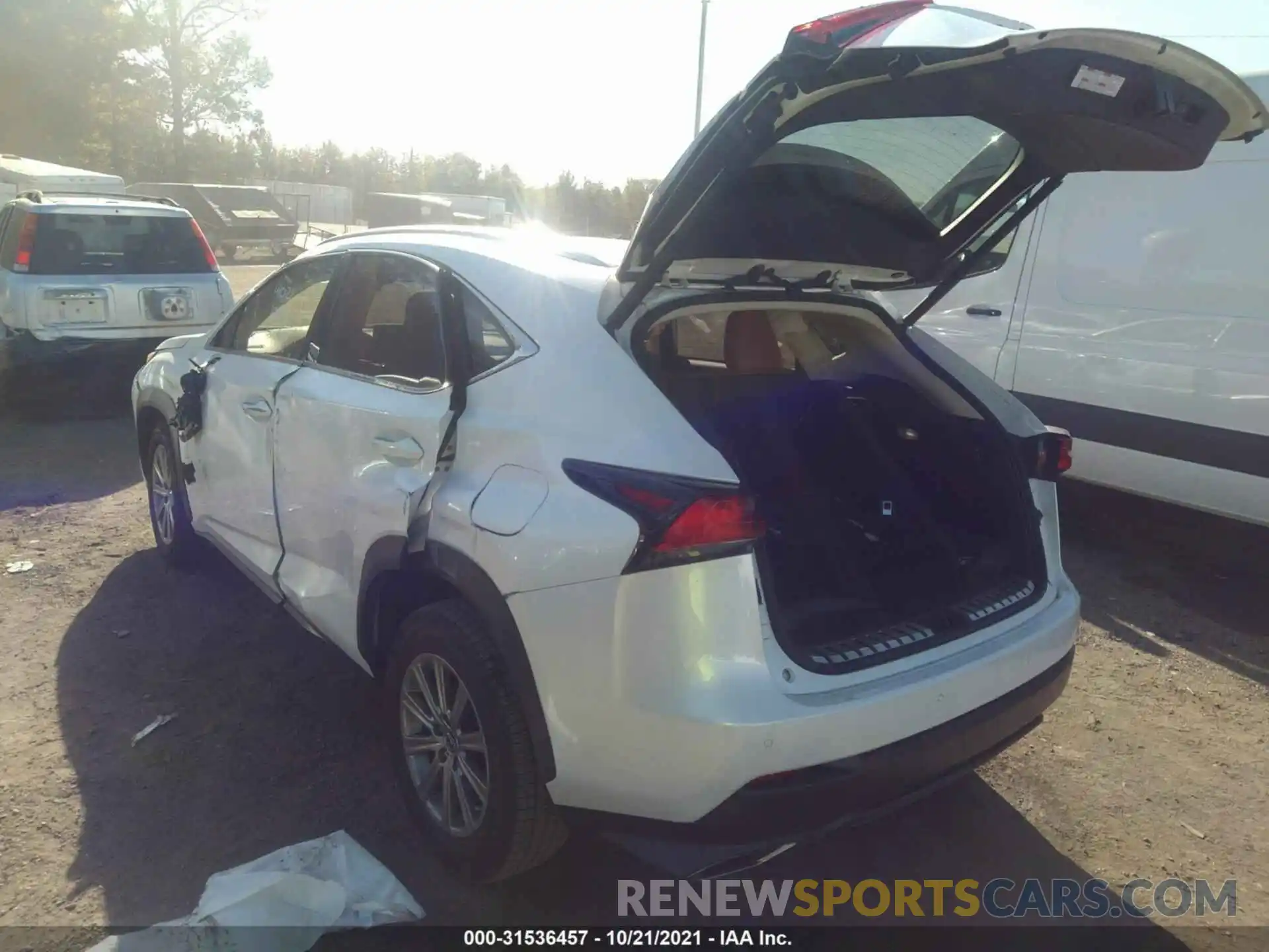 3 Photograph of a damaged car JTJDARDZ9L5002412 LEXUS NX 2020