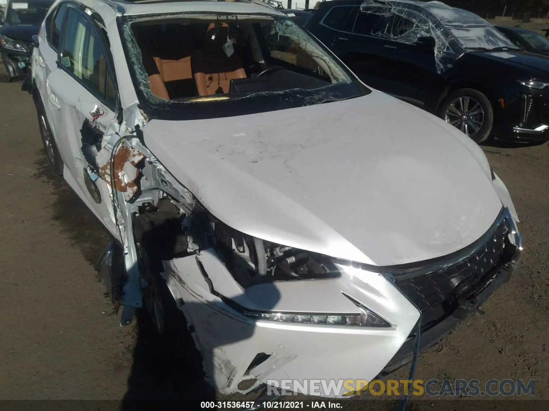 6 Photograph of a damaged car JTJDARDZ9L5002412 LEXUS NX 2020