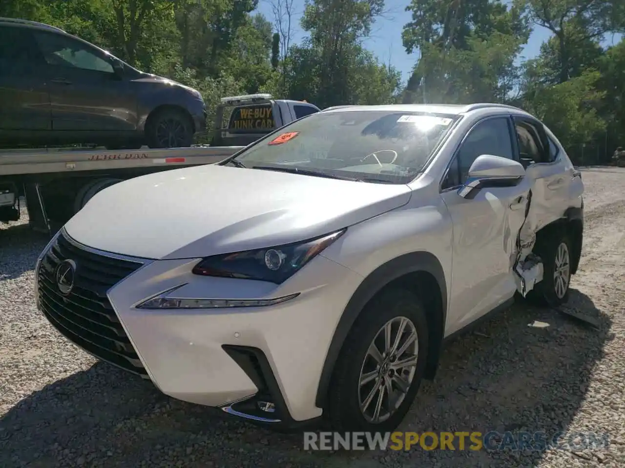 2 Photograph of a damaged car JTJDARDZ9L5007805 LEXUS NX 2020