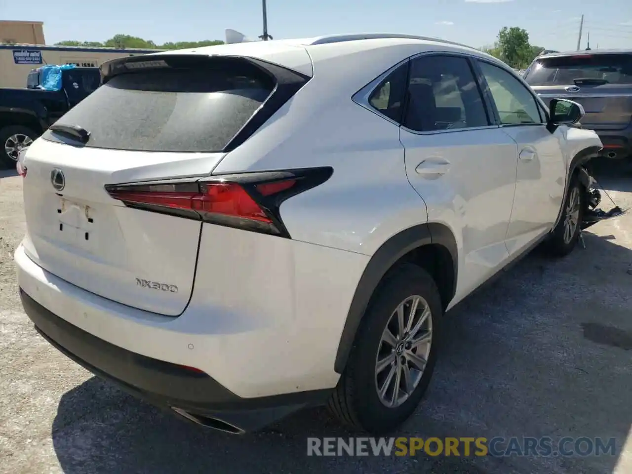 4 Photograph of a damaged car JTJDARDZXL2234891 LEXUS NX 2020