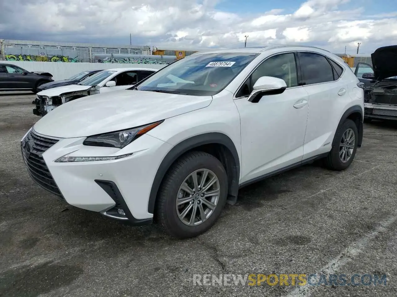 1 Photograph of a damaged car JTJDJRDZ2L5005071 LEXUS NX 2020