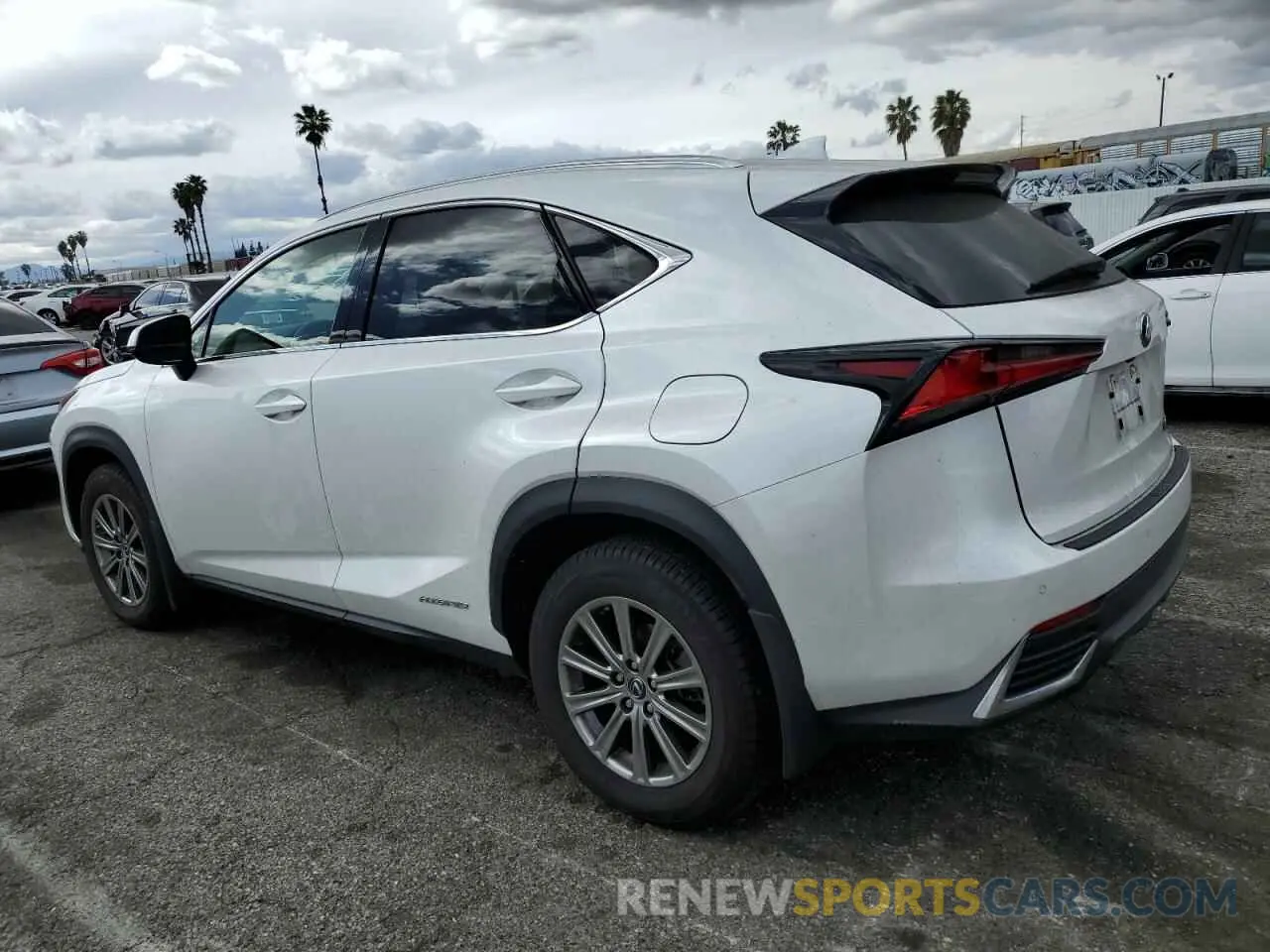 2 Photograph of a damaged car JTJDJRDZ2L5005071 LEXUS NX 2020