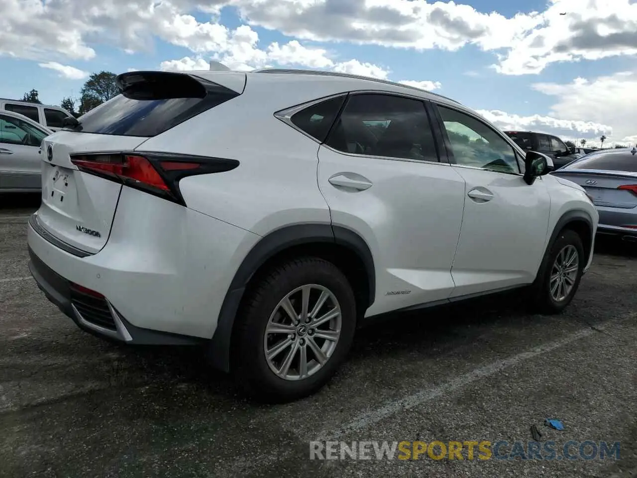3 Photograph of a damaged car JTJDJRDZ2L5005071 LEXUS NX 2020