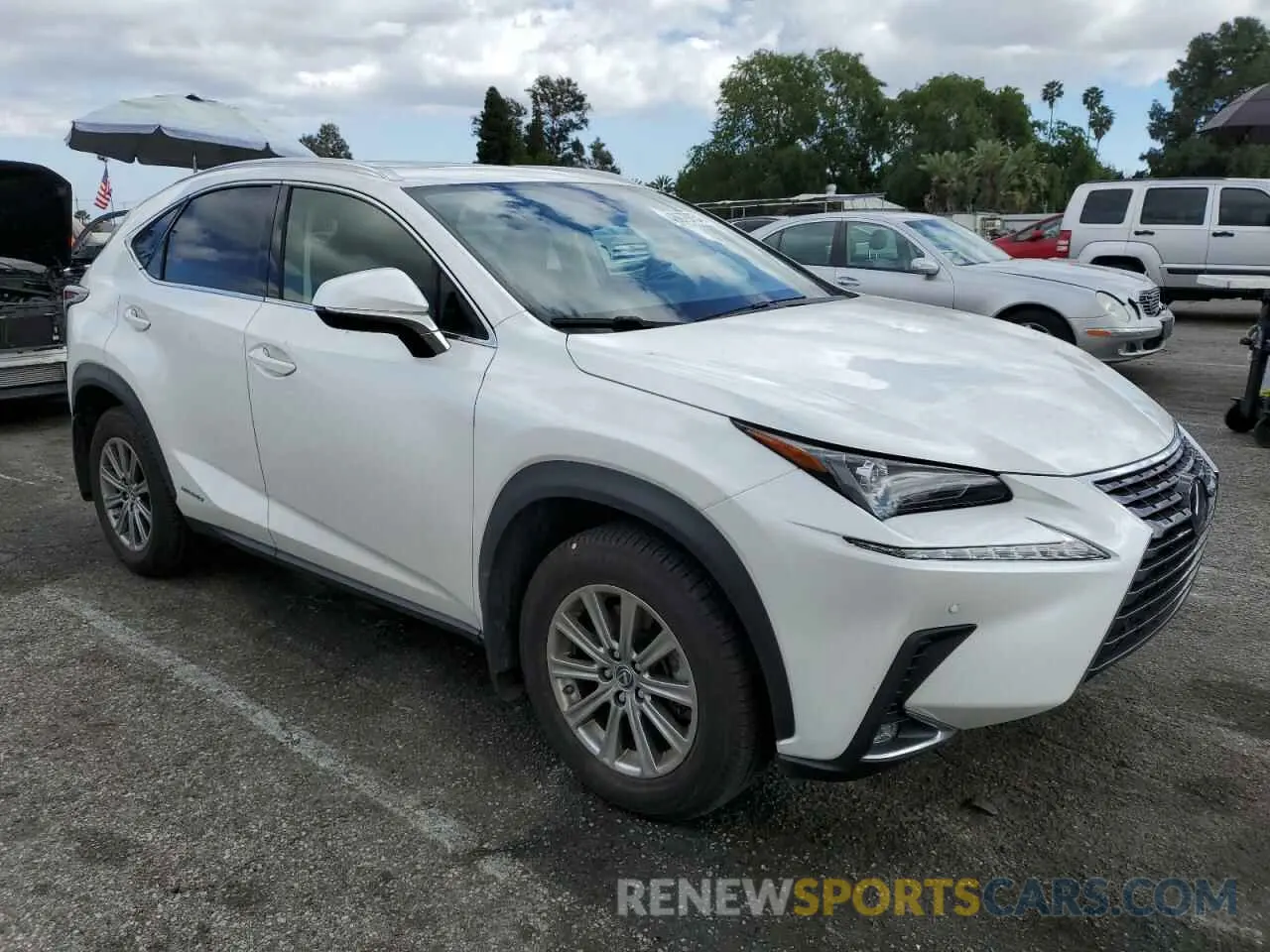 4 Photograph of a damaged car JTJDJRDZ2L5005071 LEXUS NX 2020