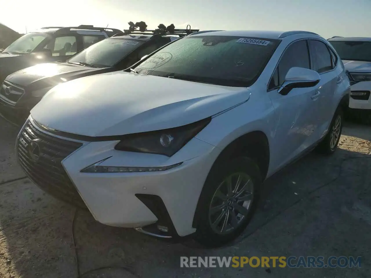 1 Photograph of a damaged car JTJDJRDZ2L5008004 LEXUS NX 2020