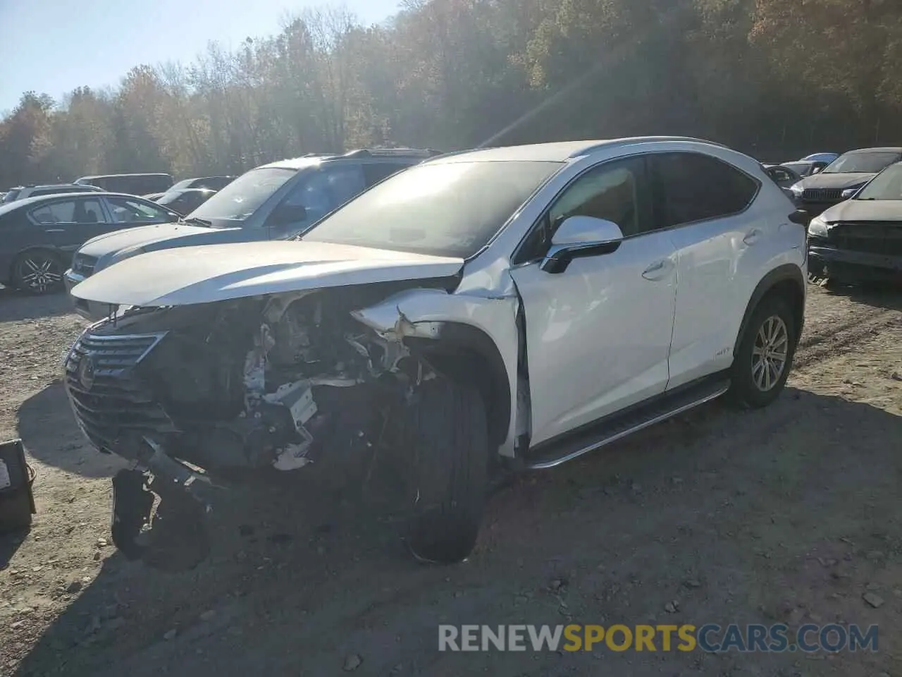 1 Photograph of a damaged car JTJDJRDZ3L2145440 LEXUS NX 2020