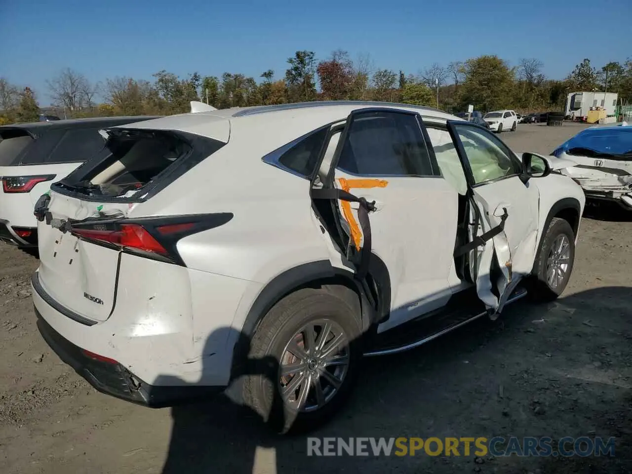 3 Photograph of a damaged car JTJDJRDZ3L2145440 LEXUS NX 2020