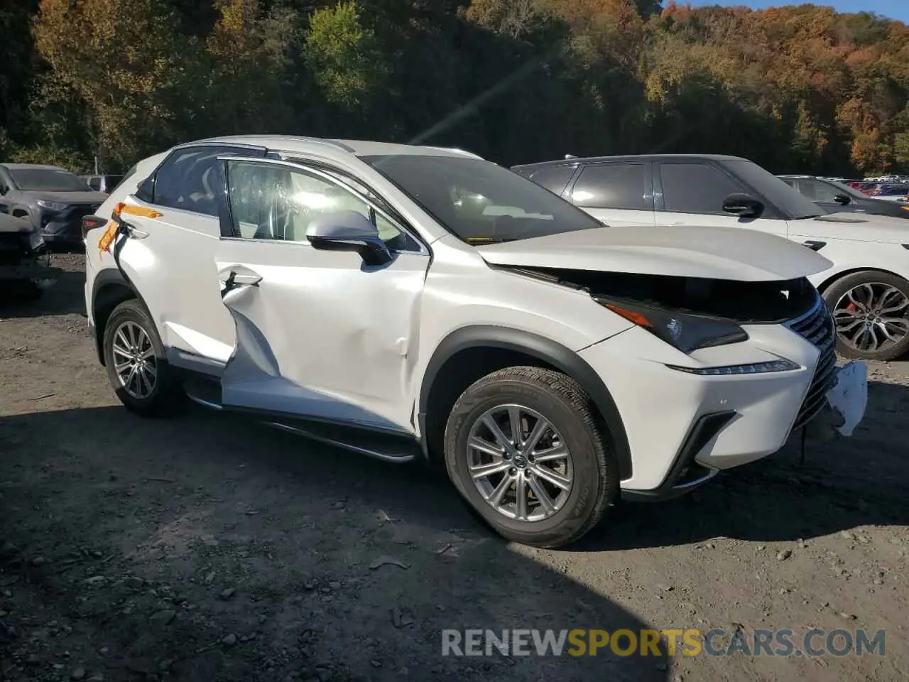 4 Photograph of a damaged car JTJDJRDZ3L2145440 LEXUS NX 2020