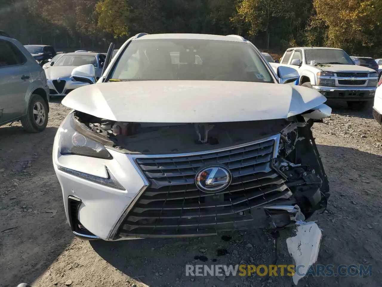 5 Photograph of a damaged car JTJDJRDZ3L2145440 LEXUS NX 2020