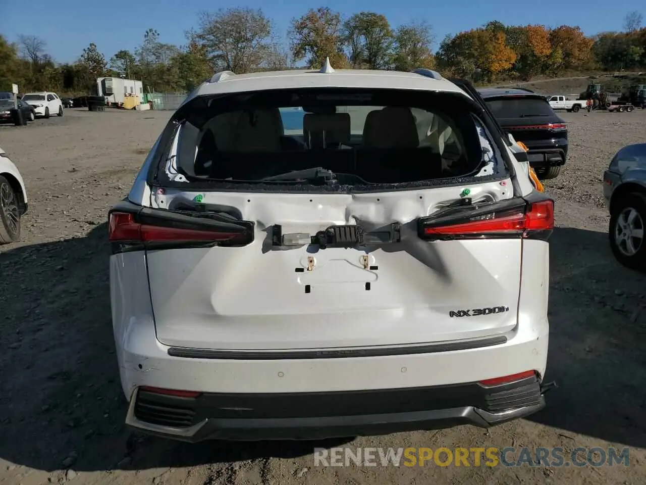 6 Photograph of a damaged car JTJDJRDZ3L2145440 LEXUS NX 2020