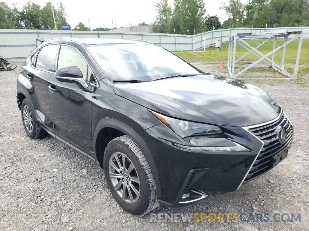 1 Photograph of a damaged car JTJDJRDZ4L2130834 LEXUS NX 2020