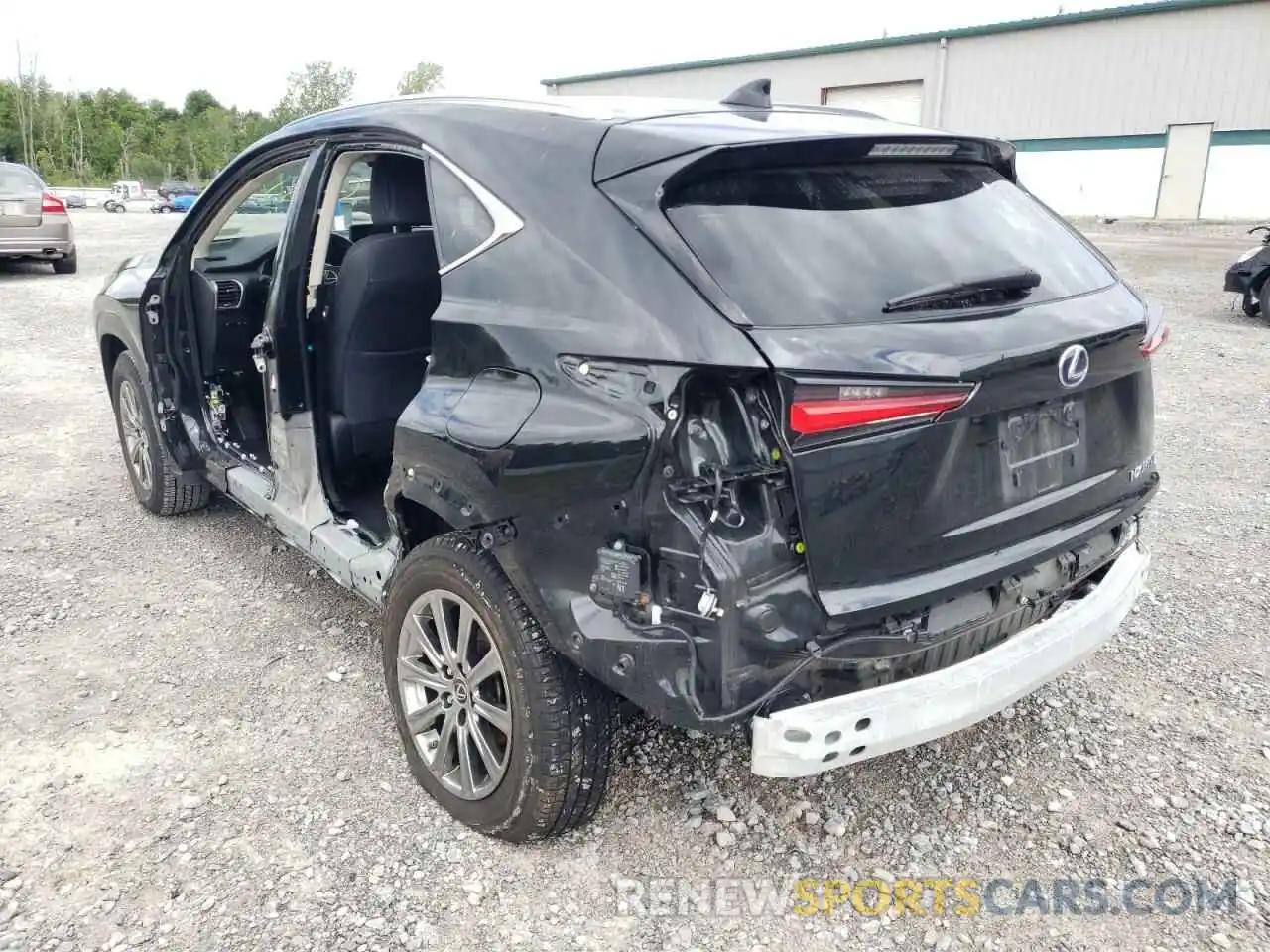 3 Photograph of a damaged car JTJDJRDZ4L2130834 LEXUS NX 2020