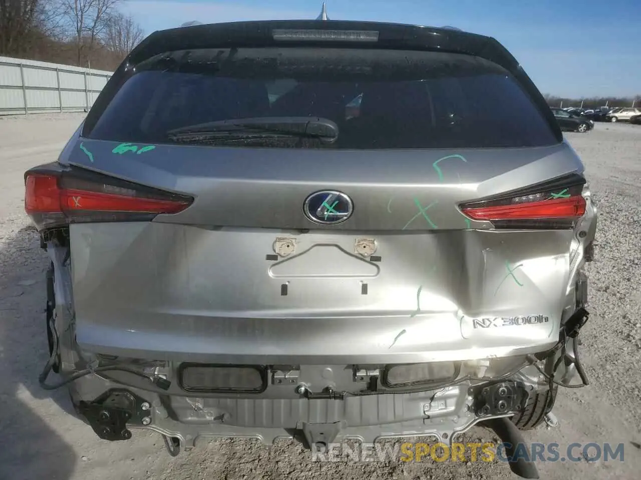 6 Photograph of a damaged car JTJDJRDZ5L5001483 LEXUS NX 2020