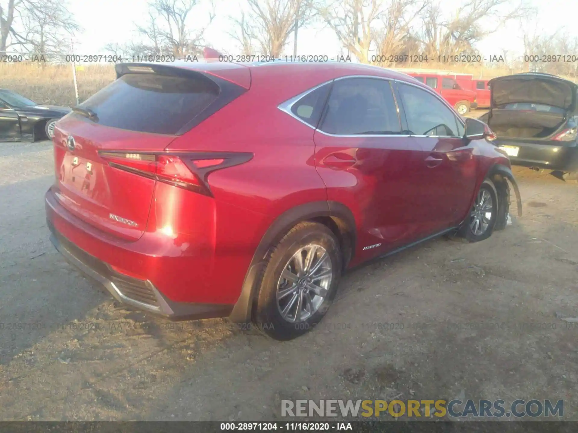 4 Photograph of a damaged car JTJDJRDZ5L5010250 LEXUS NX 2020