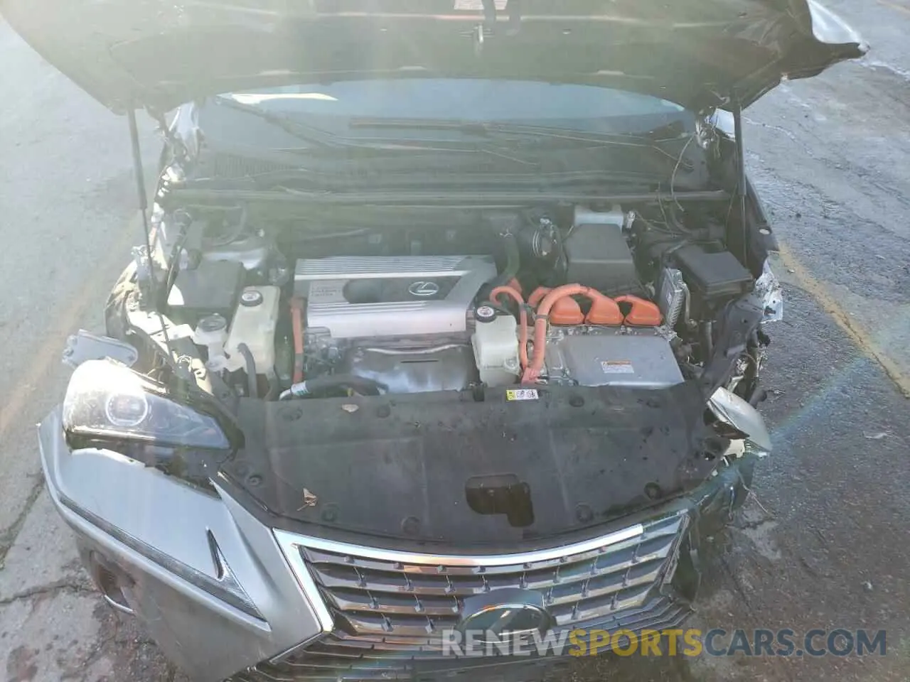 12 Photograph of a damaged car JTJDJRDZ7L2129404 LEXUS NX 2020