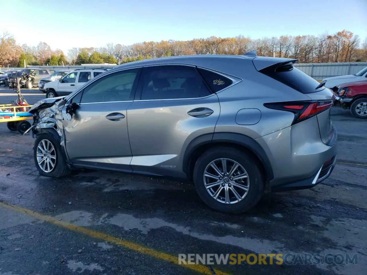 2 Photograph of a damaged car JTJDJRDZ7L2129404 LEXUS NX 2020