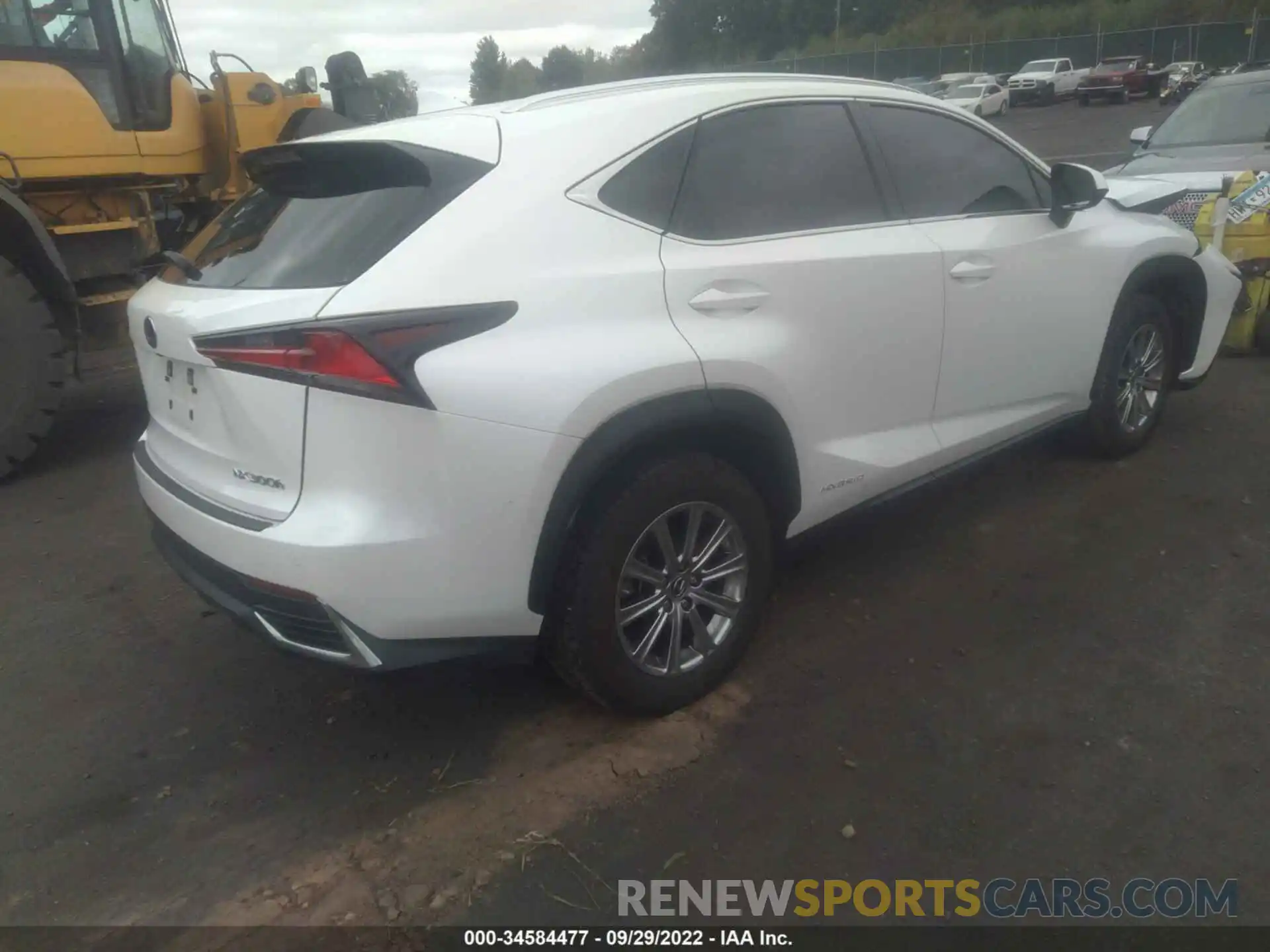 4 Photograph of a damaged car JTJDJRDZ8L5001963 LEXUS NX 2020