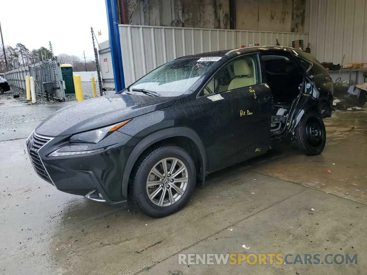 1 Photograph of a damaged car JTJDJRDZ9L2140906 LEXUS NX 2020