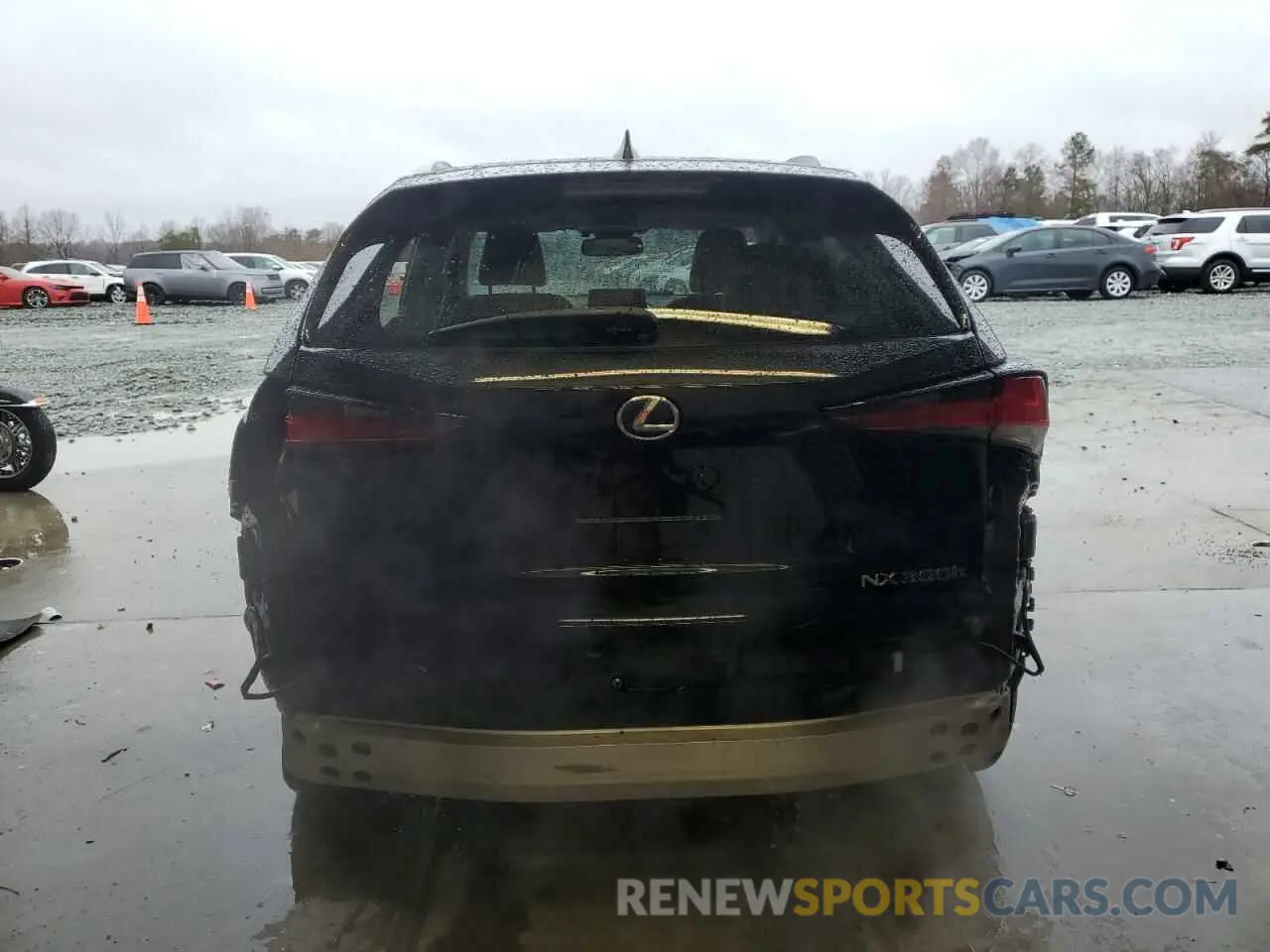 6 Photograph of a damaged car JTJDJRDZ9L2140906 LEXUS NX 2020