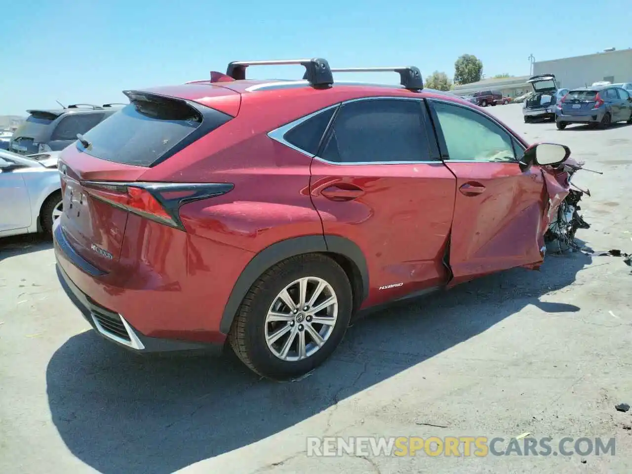 4 Photograph of a damaged car JTJDJRDZ9L5004354 LEXUS NX 2020