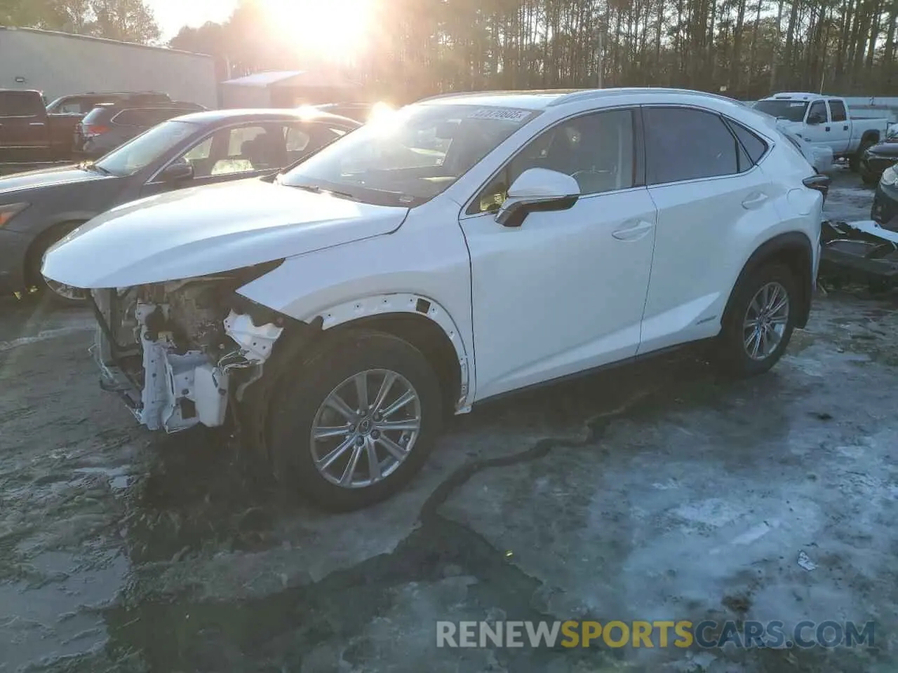 1 Photograph of a damaged car JTJDJRDZXL2145421 LEXUS NX 2020