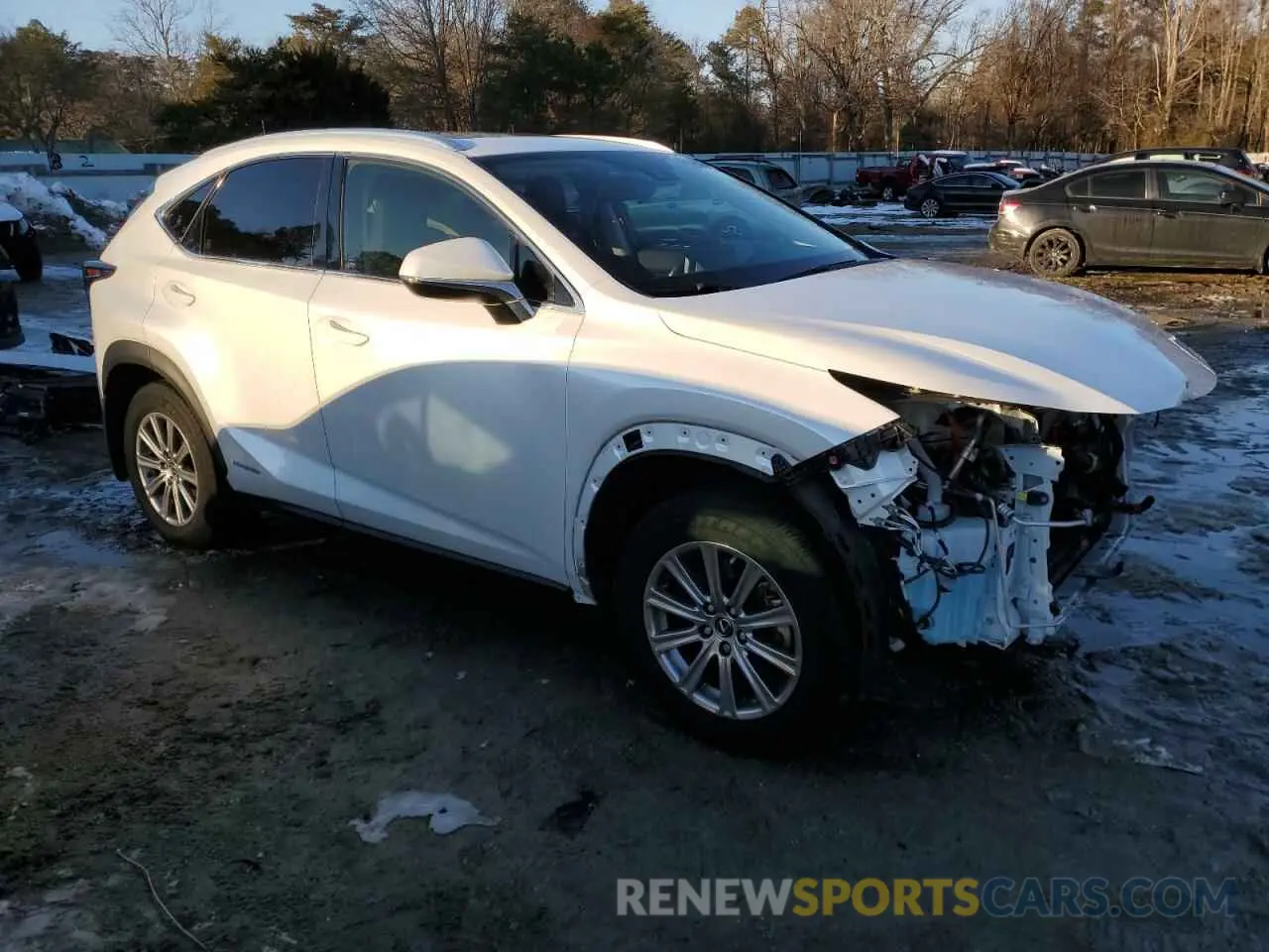 4 Photograph of a damaged car JTJDJRDZXL2145421 LEXUS NX 2020
