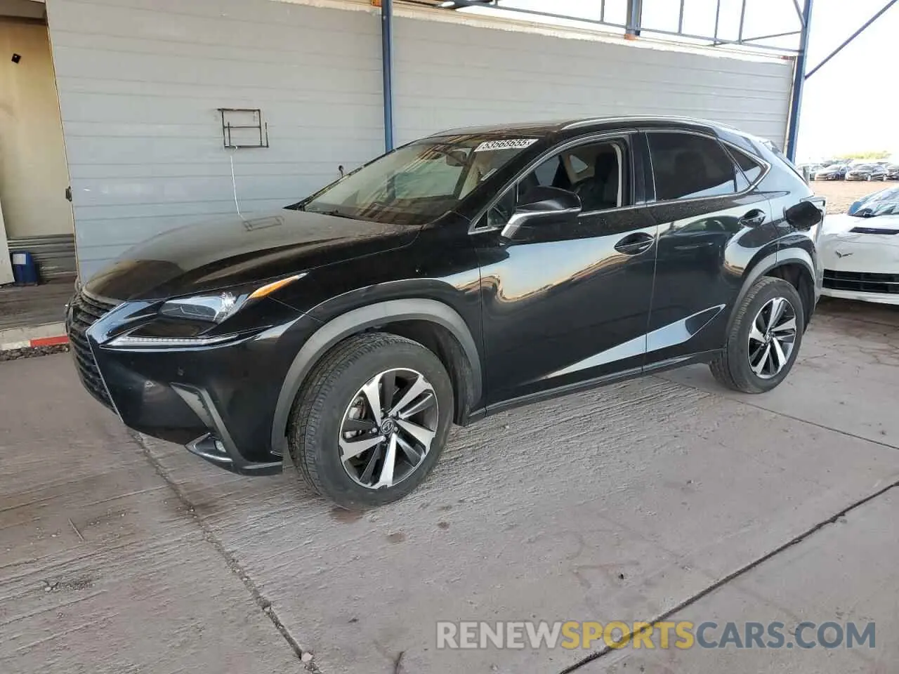 1 Photograph of a damaged car JTJGARBZ0L5008616 LEXUS NX 2020