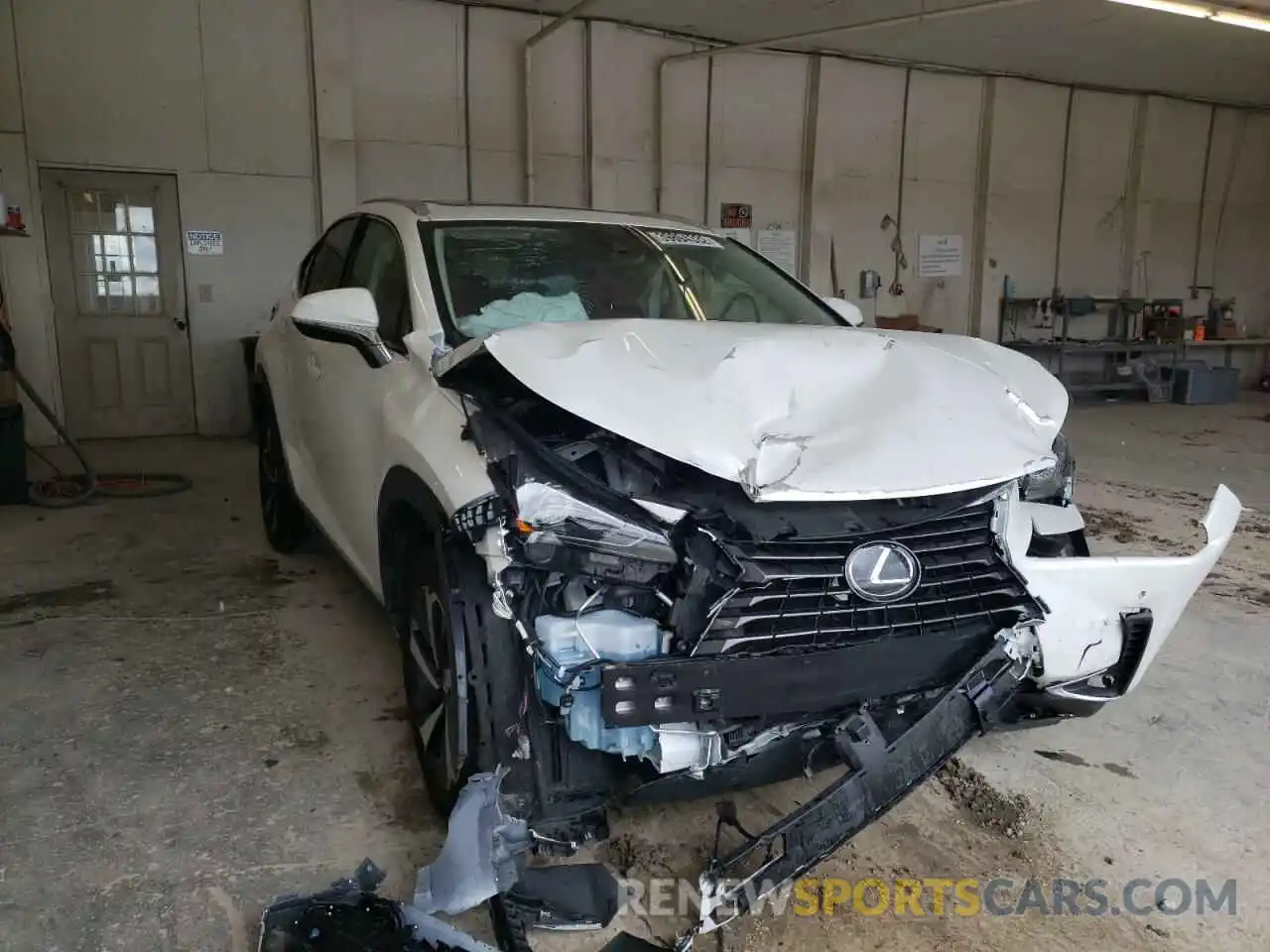 1 Photograph of a damaged car JTJGARBZ0L5016215 LEXUS NX 2020