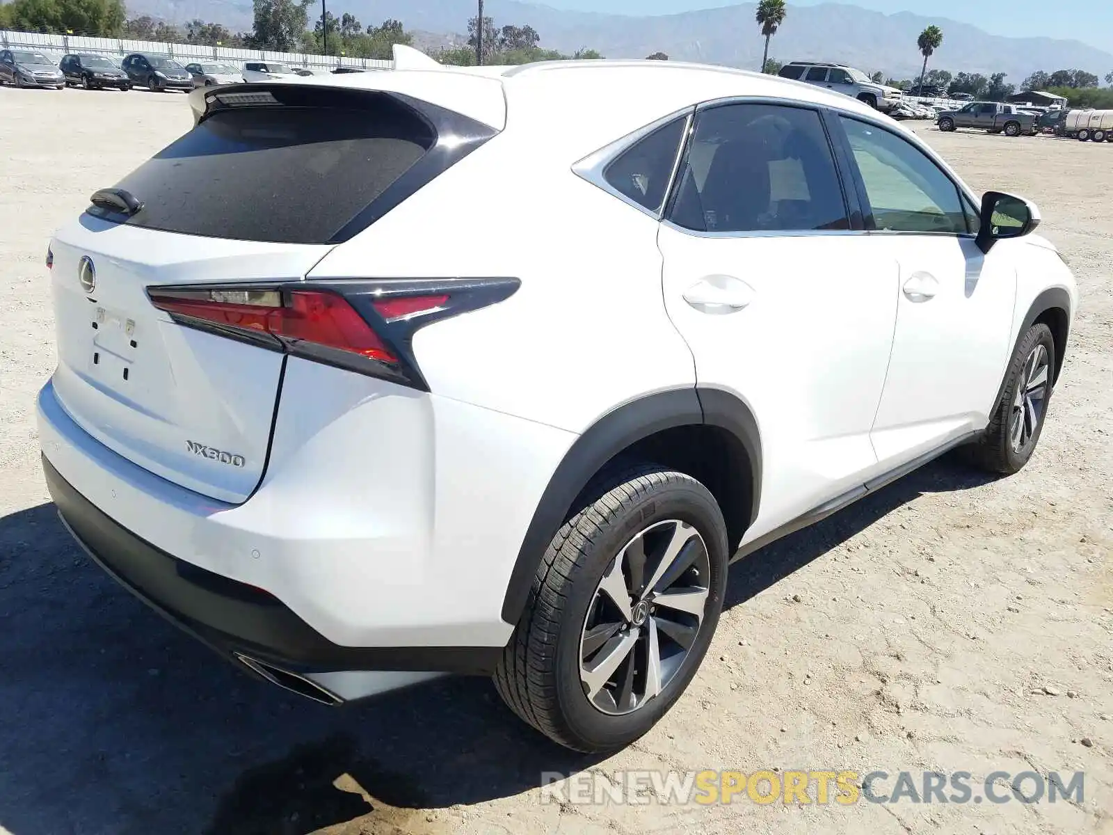 4 Photograph of a damaged car JTJGARBZ1L5001190 LEXUS NX 2020