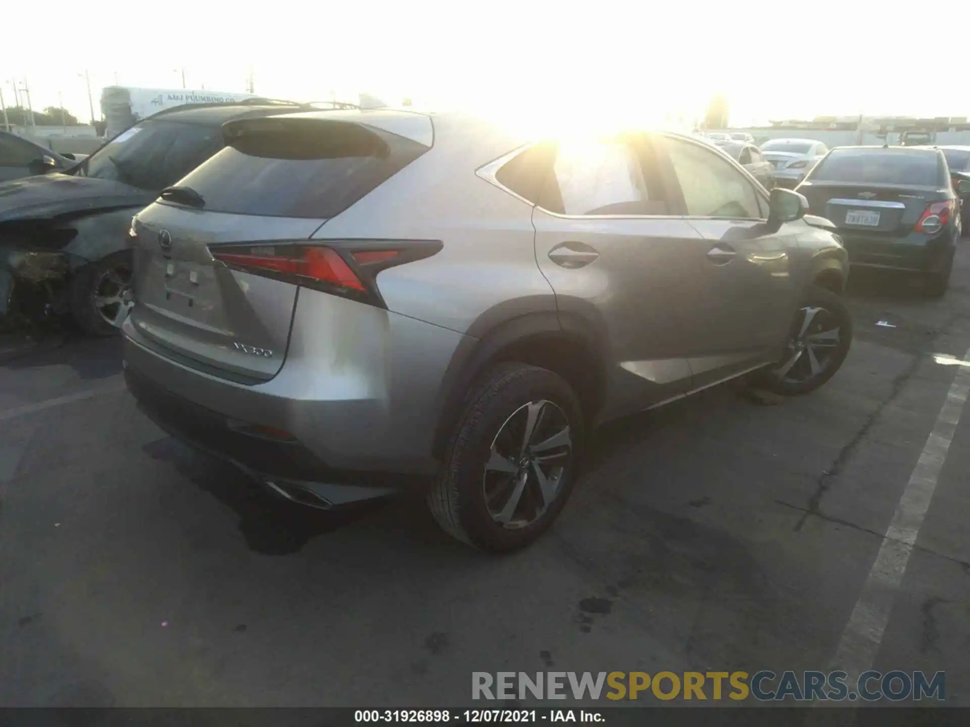 4 Photograph of a damaged car JTJGARBZ1L5004395 LEXUS NX 2020