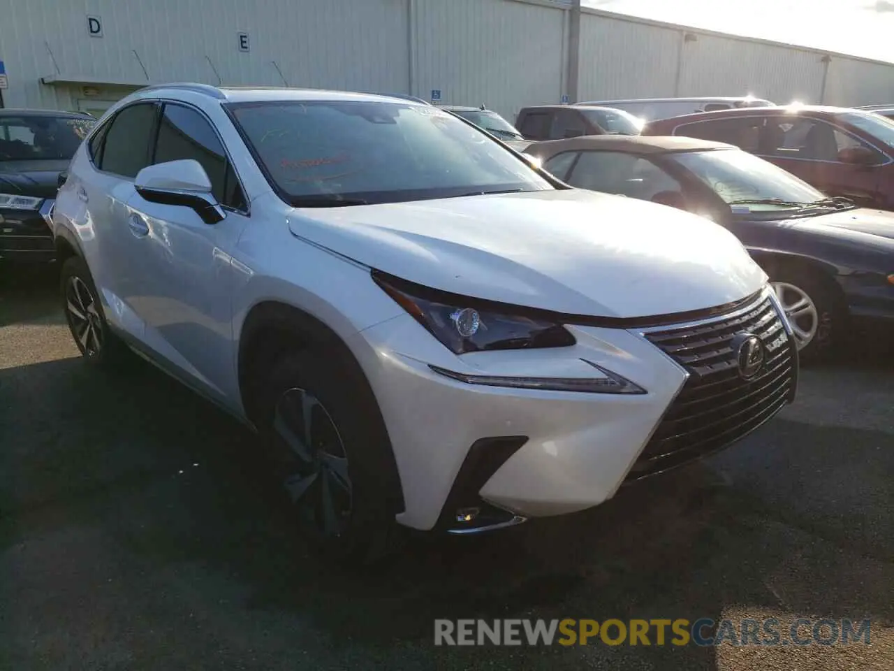 1 Photograph of a damaged car JTJGARBZ1L5014747 LEXUS NX 2020