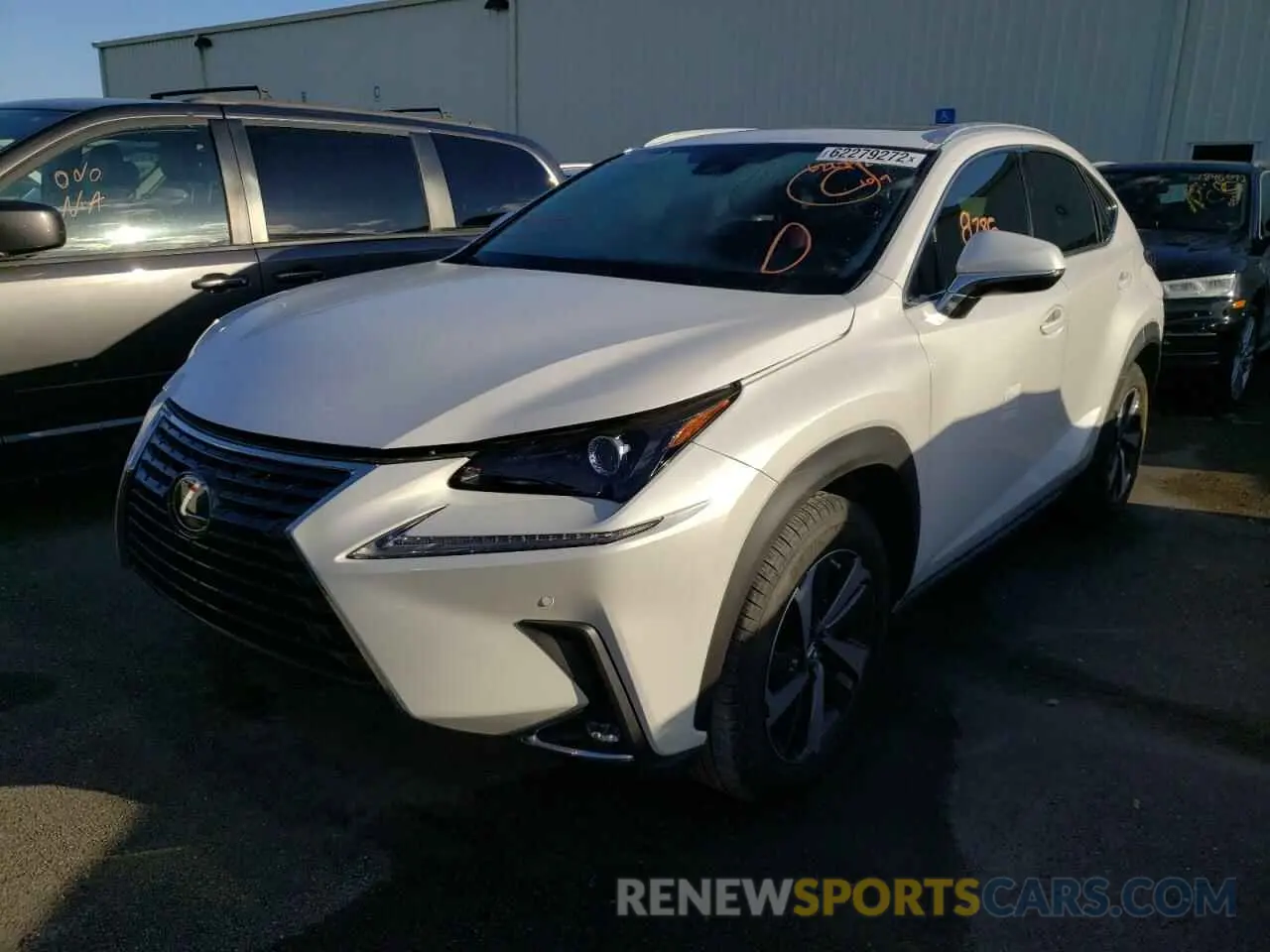 2 Photograph of a damaged car JTJGARBZ1L5014747 LEXUS NX 2020