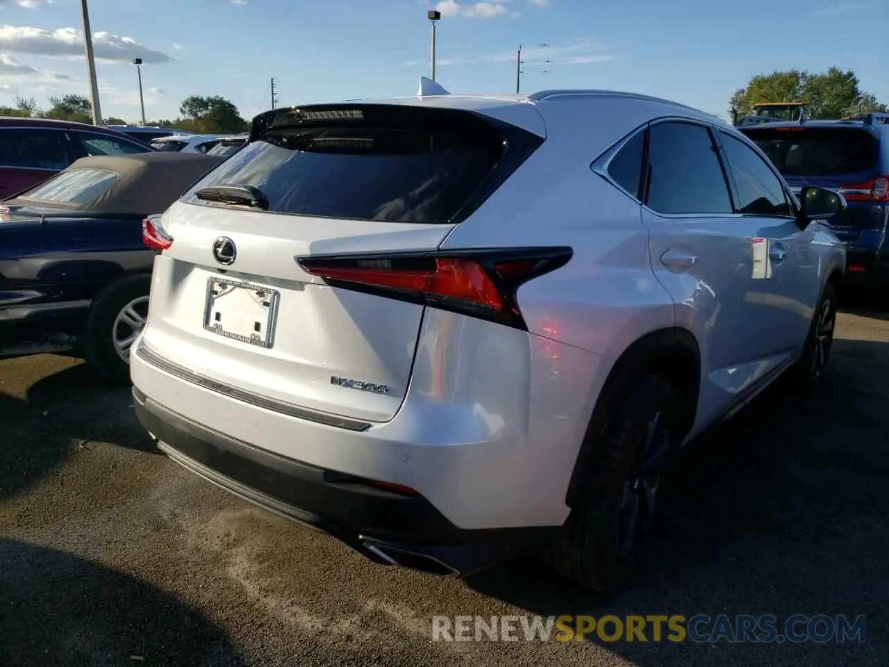 4 Photograph of a damaged car JTJGARBZ1L5014747 LEXUS NX 2020