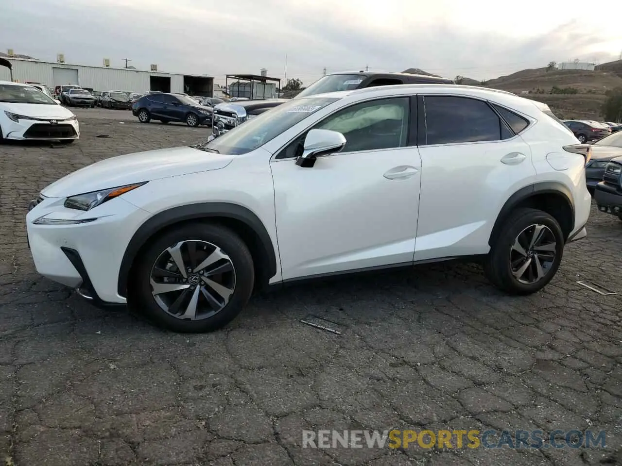 1 Photograph of a damaged car JTJGARBZ2L5019388 LEXUS NX 2020