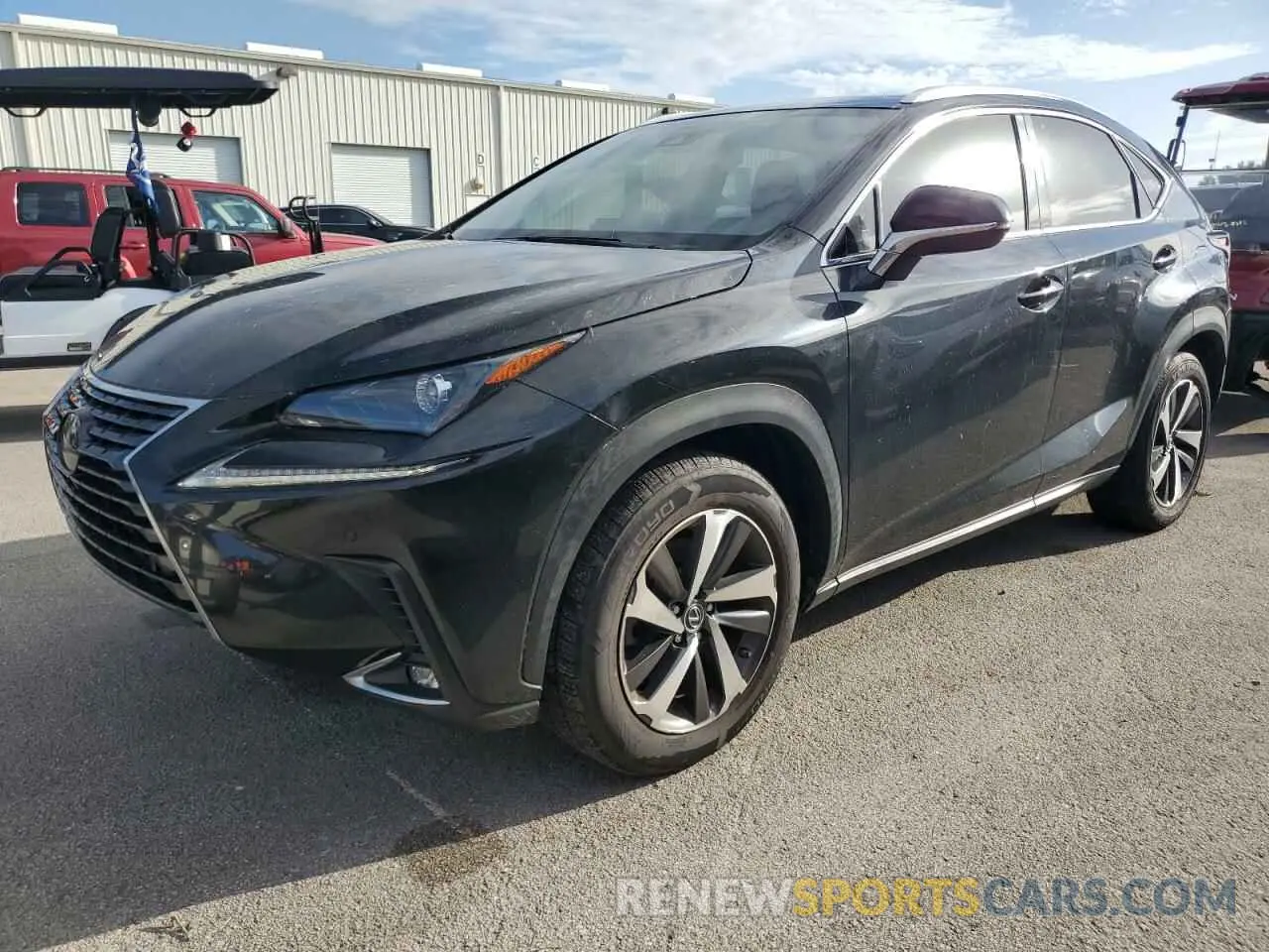 1 Photograph of a damaged car JTJGARBZ3L2172556 LEXUS NX 2020