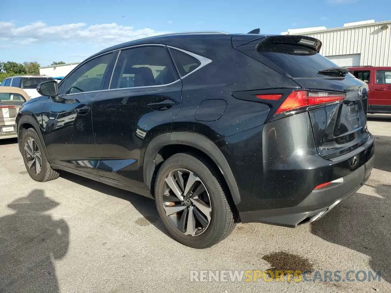 2 Photograph of a damaged car JTJGARBZ3L2172556 LEXUS NX 2020