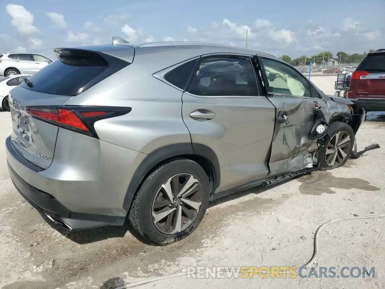 3 Photograph of a damaged car JTJGARBZ3L5009811 LEXUS NX 2020