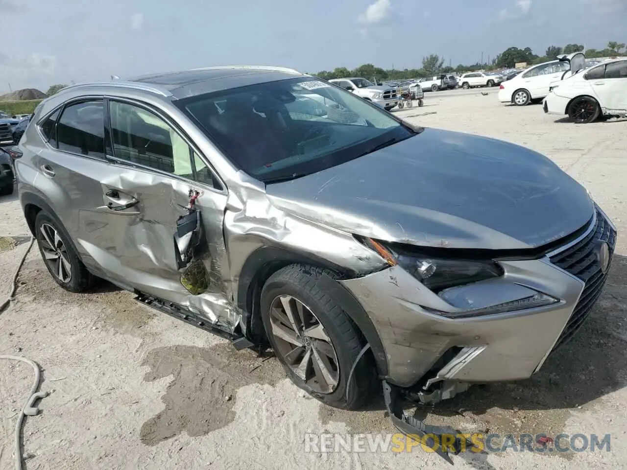 4 Photograph of a damaged car JTJGARBZ3L5009811 LEXUS NX 2020