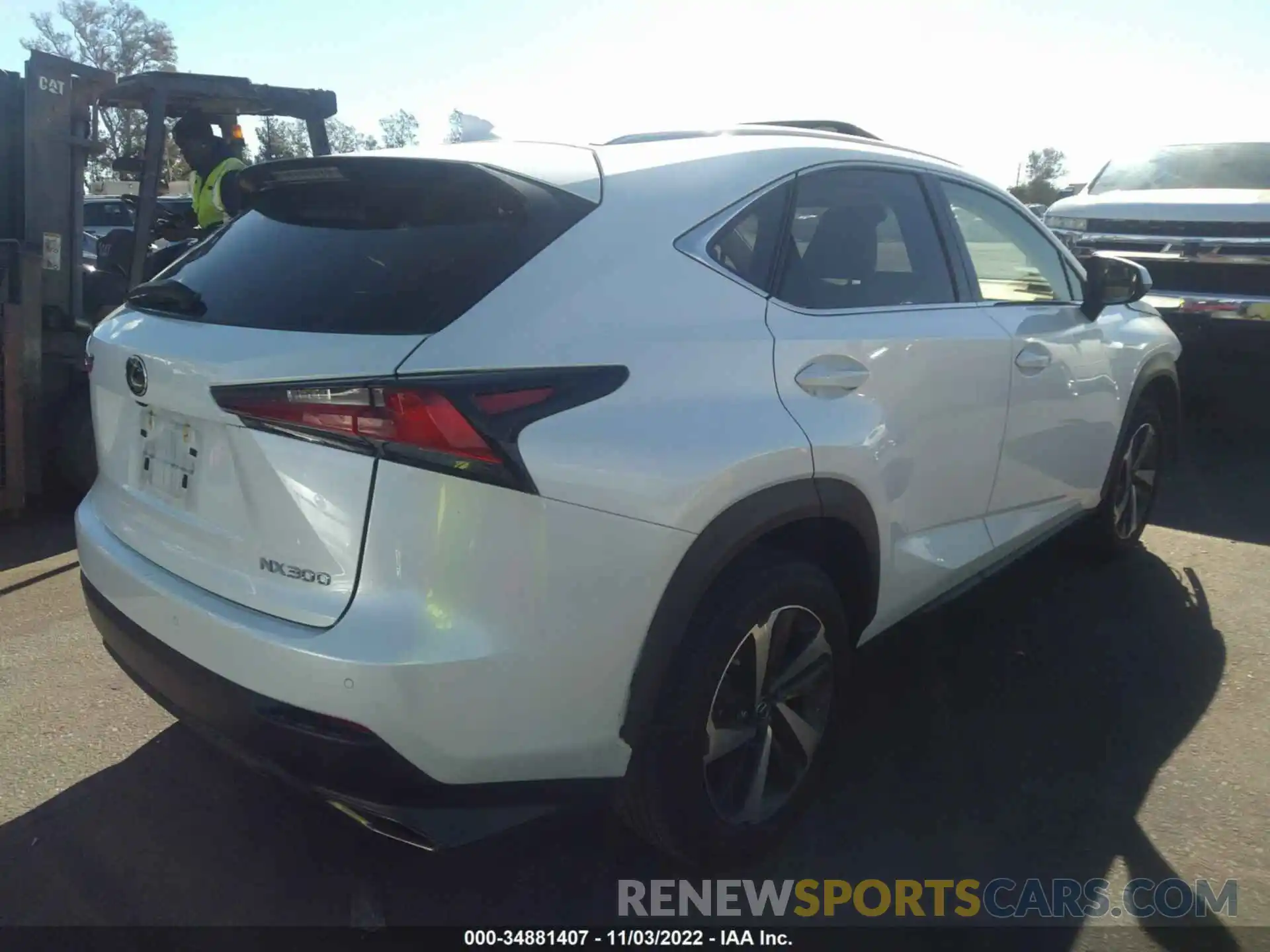 4 Photograph of a damaged car JTJGARBZ4L2177412 LEXUS NX 2020