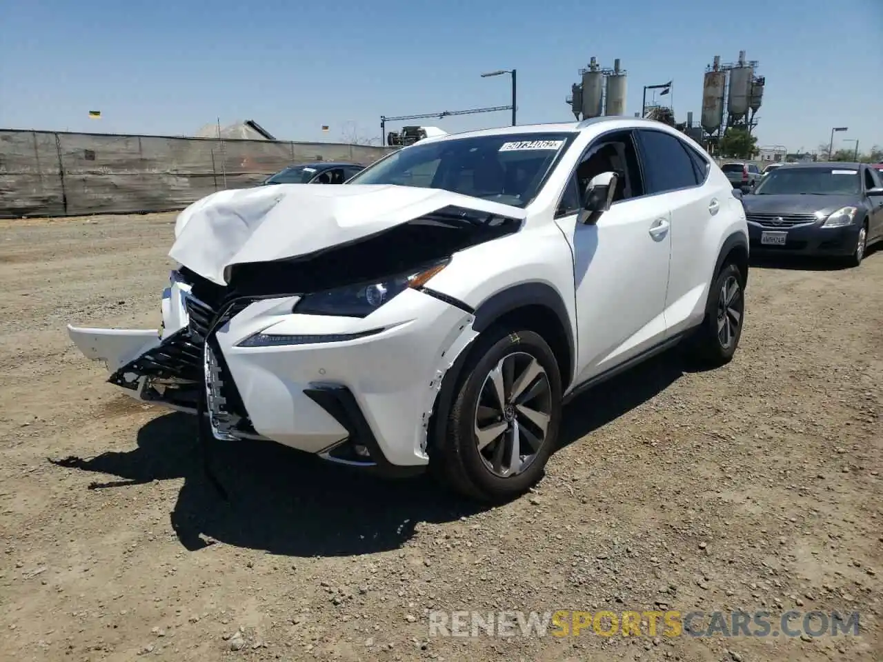 2 Photograph of a damaged car JTJGARBZ5L5020454 LEXUS NX 2020