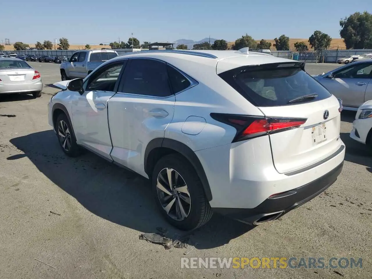 2 Photograph of a damaged car JTJGARBZ6L5000424 LEXUS NX 2020