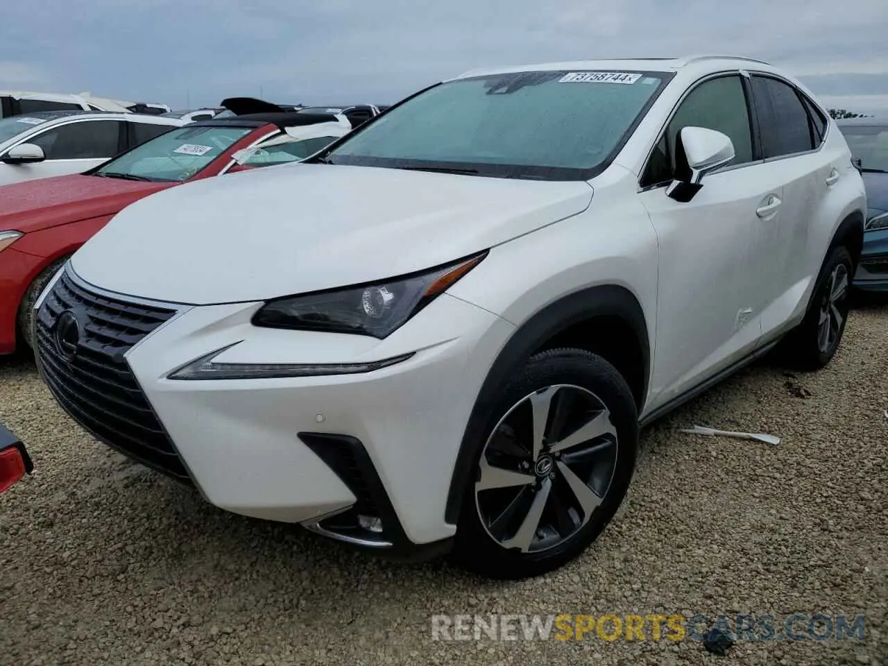 1 Photograph of a damaged car JTJGARBZ6L5005686 LEXUS NX 2020