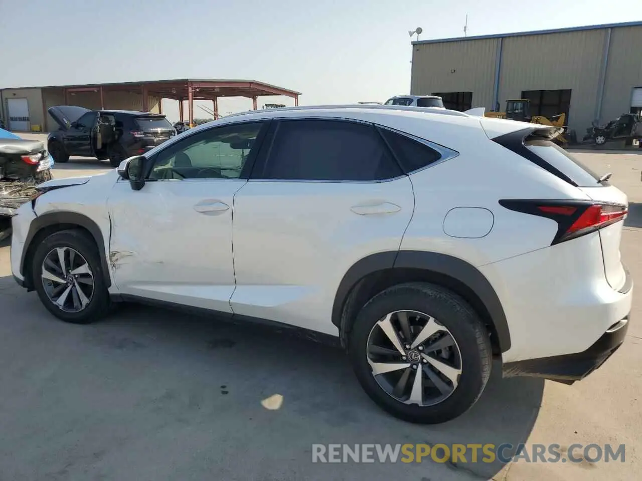 2 Photograph of a damaged car JTJGARBZ8L5011473 LEXUS NX 2020