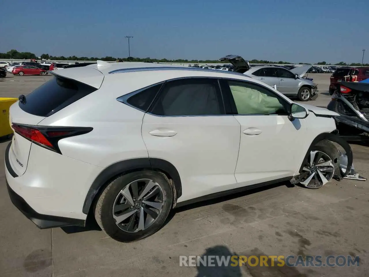 3 Photograph of a damaged car JTJGARBZ8L5011473 LEXUS NX 2020