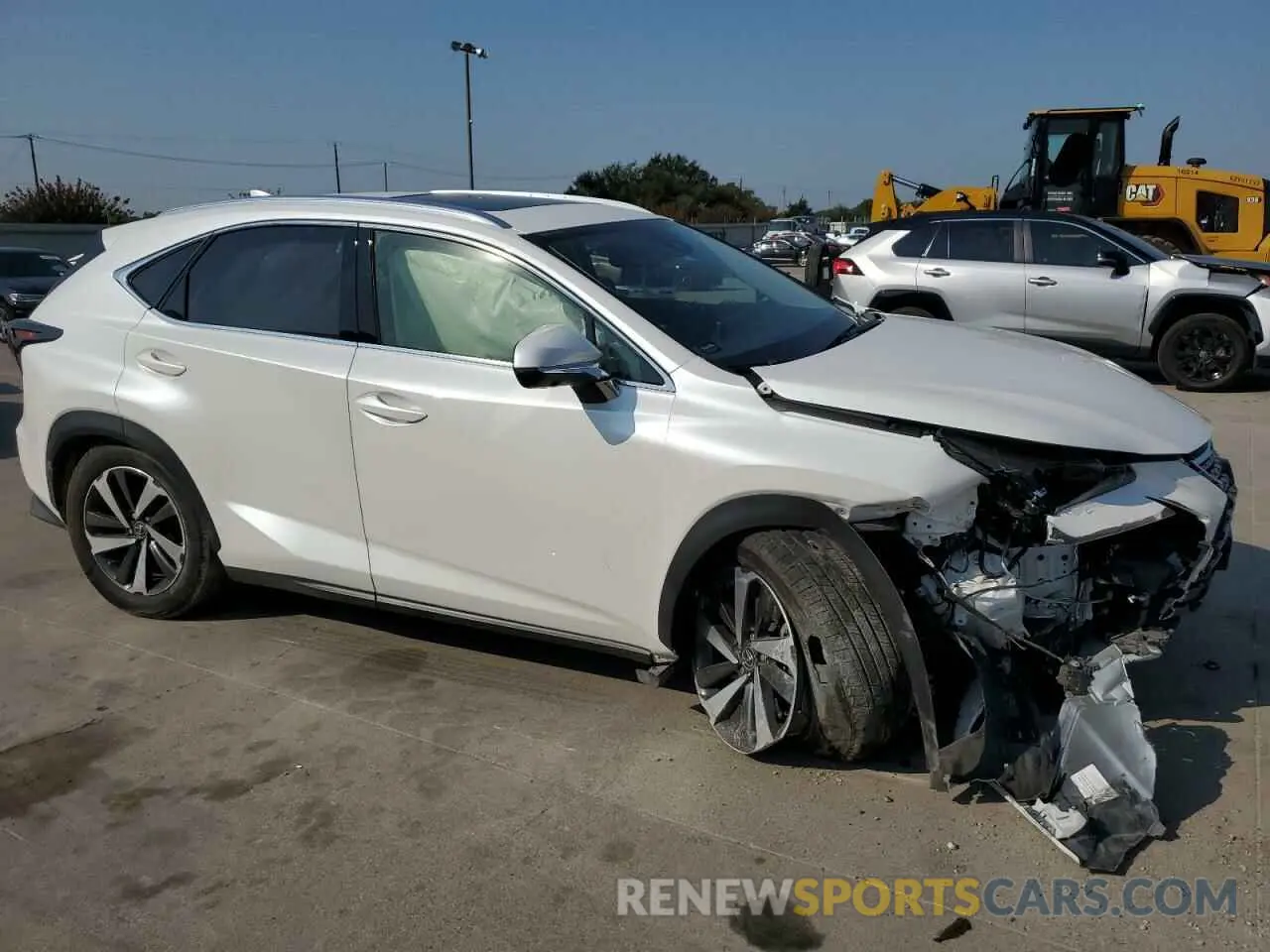 4 Photograph of a damaged car JTJGARBZ8L5011473 LEXUS NX 2020