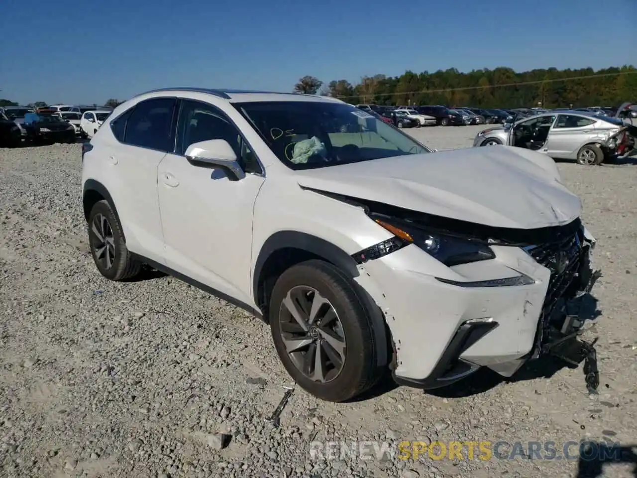 1 Photograph of a damaged car JTJGARBZ8L5020139 LEXUS NX 2020