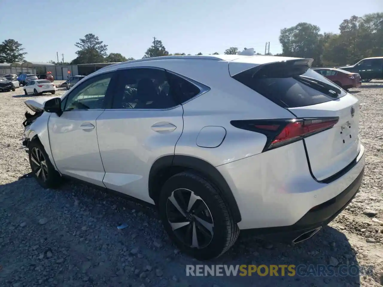 3 Photograph of a damaged car JTJGARBZ8L5020139 LEXUS NX 2020