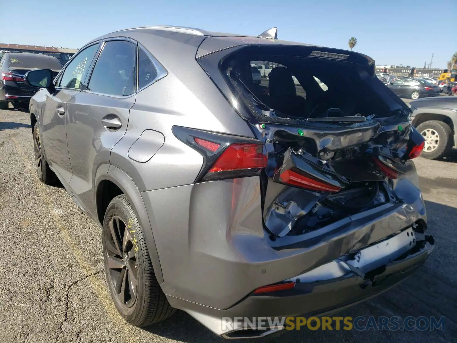 3 Photograph of a damaged car JTJGARBZ9L2168365 LEXUS NX 2020
