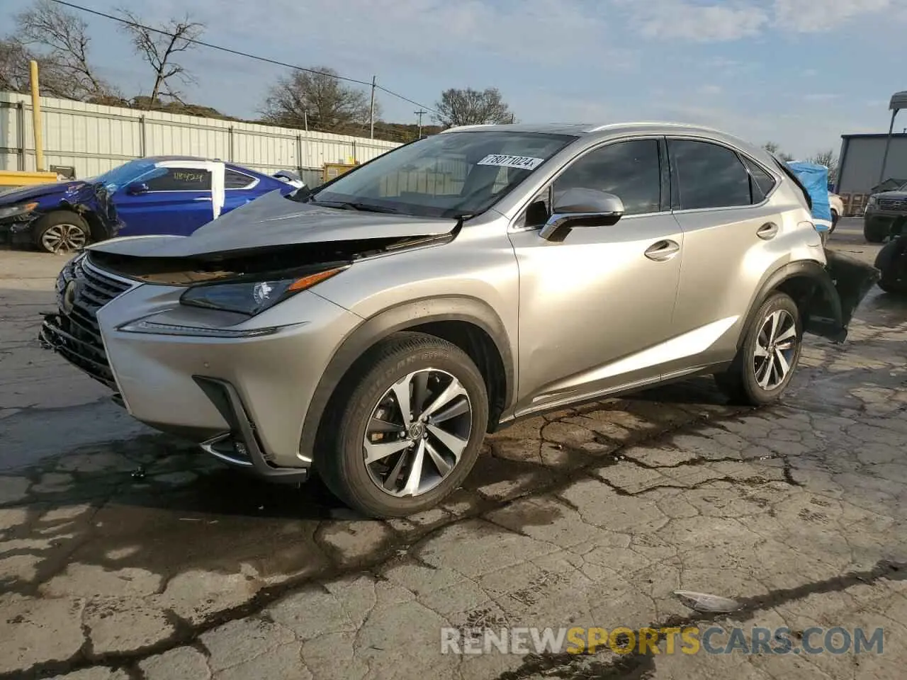 1 Photograph of a damaged car JTJGARDZ0L2220768 LEXUS NX 2020