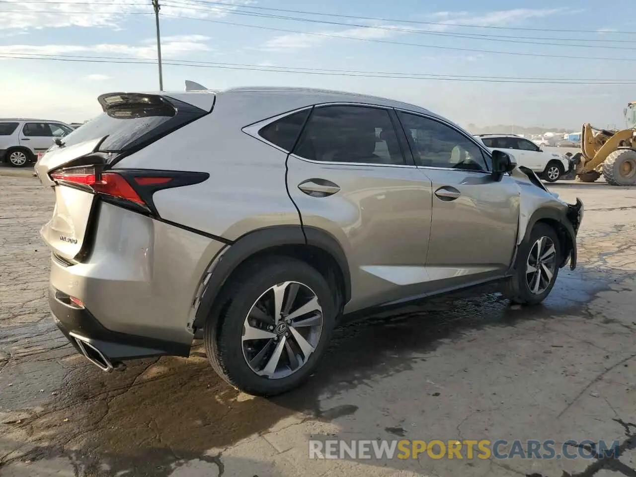 3 Photograph of a damaged car JTJGARDZ0L2220768 LEXUS NX 2020